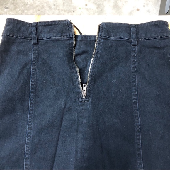 Forever 21 Black Denim Mini Skirt - Picture 3 of 4